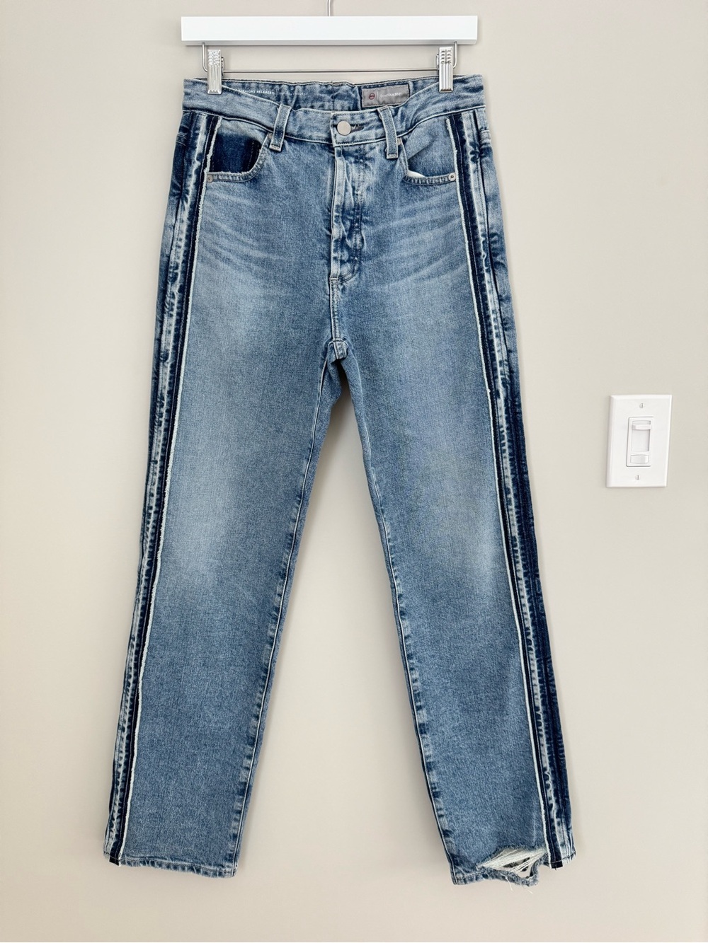 AG Contour 360 Alexxis Straight Released Leg Jeans 27R - Picture 6 of 16